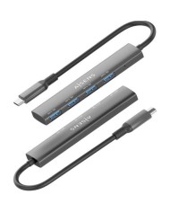 HUB TIPO C USB 3.0 4 PUERTOS AISENS