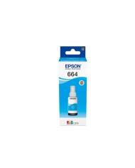 Tinta Epson L355/L555 Bote Cyan 664 EcoTank Bottle (70ml) - Colores v