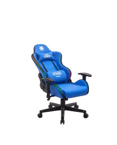 SILLA GAMING RGB SERIE FENRIR AZUL CROMAD