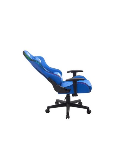 SILLA GAMING RGB SERIE FENRIR AZUL CROMAD