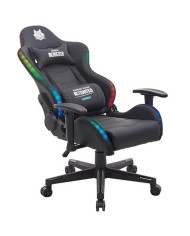 SILLA GAMING RGB SERIE FENRIR NEGRA CROMAD