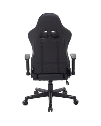 SILLA GAMING RGB SERIE FENRIR NEGRA CROMAD