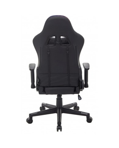 SILLA GAMING RGB SERIE FENRIR NEGRA CROMAD