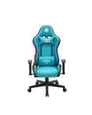 SILLA GAMING RGB SERIE FENRIR VERDE CROMAD
