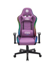 SILLA GAMING RGB SERIE FENRIR VIOLETA CROMAD