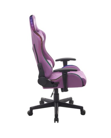 SILLA GAMING RGB SERIE FENRIR VIOLETA CROMAD