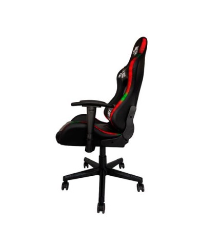 SILLA GAMING RGB SERIE RAPTOR LEGENDARY NEGRA CROMAD