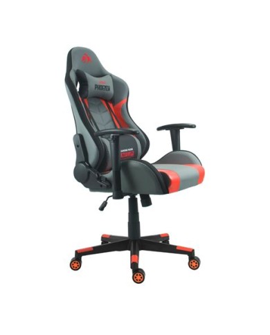 SILLA GAMING SERIE PHOENIX ROJA CROMAD