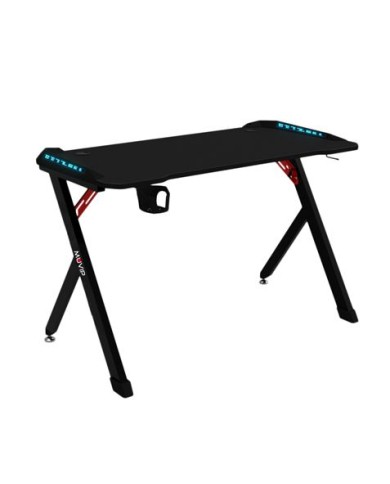 MESA GAMING PRO1200 FIBRA CARBONO LUZ RGB MUVIP