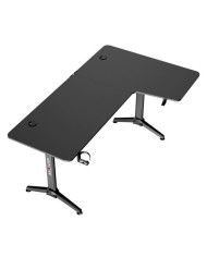 MESA GAMING PRO1300 FIBRA CARBONO | L DERECHA | ALFOMBRILLA 80X30CM | MUVIP