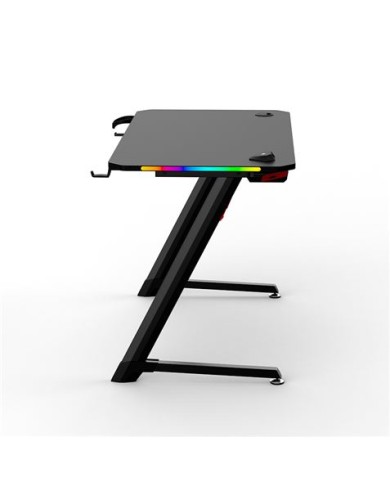 MESA GAMING PRO1700 FIBRA CARBONO LUZ RGB MUVIP