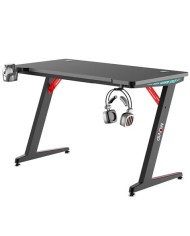 MESA GAMING PRO300 FIBRA CARBONO LUZ RGB MUVIP