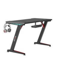 MESA GAMING PRO300 FIBRA CARBONO LUZ RGB MUVIP