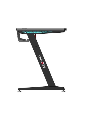 MESA GAMING PRO300 FIBRA CARBONO LUZ RGB MUVIP