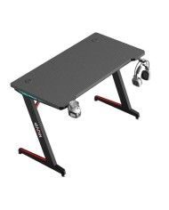 MESA GAMING PRO300 FIBRA CARBONO LUZ RGB MUVIP