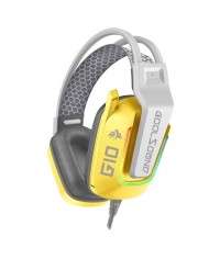 AURICULAR GAMING G10 | XBOX | PS5 | PS4 | SWITCH | PC | AMARILLO COOLSOUND