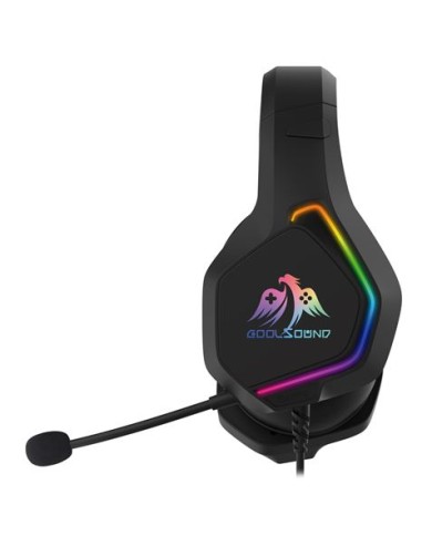 AURICULAR GAMING G6 | XBOX | PS5 | SWITCH | PC | NEGRO COOLSOUND