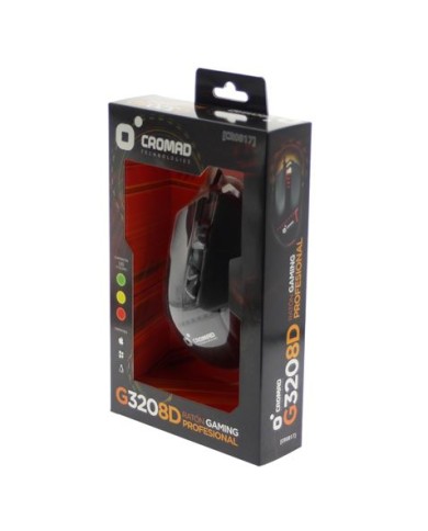 RATON GAMING G320 8D PROFESIONAL CROMAD