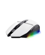 RATON GAMING INALAMBRICO RECARGABLE RGB BLANCO TRUST