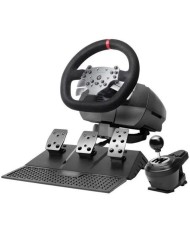 VOLANTE CON PEDALES Y CAMBIO EN H MARS GAMING MWHRSX