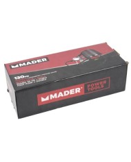 INFLADOR DE PIE DOBLE CON MANOMETRO 130 PSI MADER