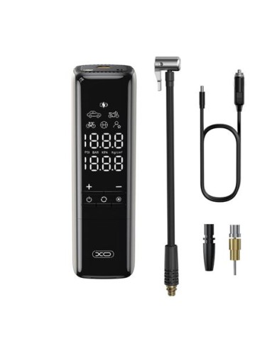 INFLADOR PORTATIL A 12V CON ACCESORIOS CZ017 XO