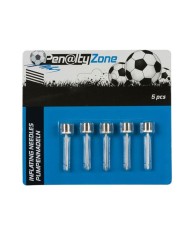 PACK 5 AGUJAS PARA INFLAR PELOTAS PENALTY ZONE