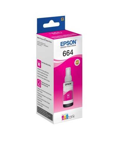 TINTA EPSON L355/L555 BOTE MAGENTA 664 ECOTANK BOTTLE (70ML) TINTA EPSON L355/L555 BOTE MAGENTA 664 ECOTANK BOTTLE (70ML)