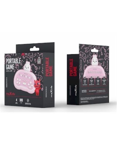 JUEGO PORTATIL MXPS-400 RABBIT MAXLIFE