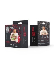 JUEGO PORTATIL POP IT TEDDY MXPS-100 MARRON