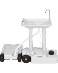 TANQUE DE AGUA PORTÁTIL 30 LITROS RUEDAS + ASA TRANSPORTE MUVIP