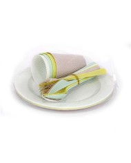 PACK CUBIERTOS PICNIC 20 PIEZAS DEM