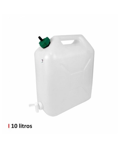 BIDON DE AGUA CON GRIFO 10 LITROS EXTRA FUERTE EDA