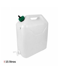 BIDON DE AGUA CON GRIFO 15 LITROS EXTRA FUERTE EDA