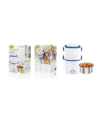 FIAMBRERA ELECTRICA DOBLE NIVEL EN ACERO INOX 1.2 LITROS 200W