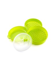 VAPORERA DOBLE PARA MICROONDAS INNOVAGOODS