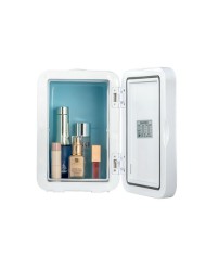 MINI NEVERA 5.5 LITROS 12/220V BLANCO/ESPEJO LED XO