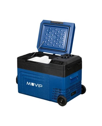 NEVERA PORTATIL CON COMPRESOR 22 LITROS 60W DOBLE ZONA MUVIP