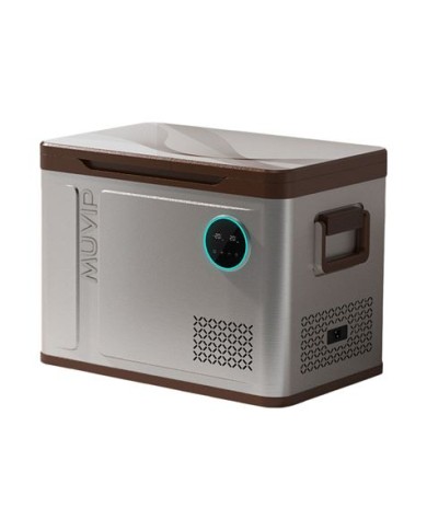 NEVERA PORTATIL CON COMPRESOR 41 LITROS 60W DOBLE ZONA MUVIP