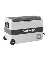 NEVERA PORTATIL CON COMPRESOR 44 LITROS 80W CON RUEDAS DOBLE ZONA MUVIP