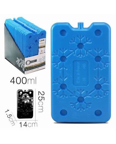 ACUMULADOR DE FRIO PARA NEVERAS PORTATILES 400ML