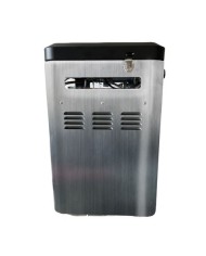 COCINA 2 FUEGOS CON TAPA + HORNO DE GAS CON SISTEMA DE SEGURIDAD MUVIP