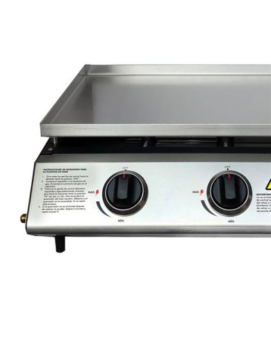 PLANCHA DE ASAR 3 FUEGOS INOXIDABLE MUVIP
