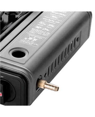 COCINA DE GAS PORTATIL BOMBONA + ADAPTADOR BOTELLA MUVIP