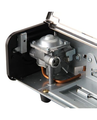 COCINA DE GAS PORTATIL DOBLE BOMBONA ACERO + PLANCHA + MALETIN MUVIP