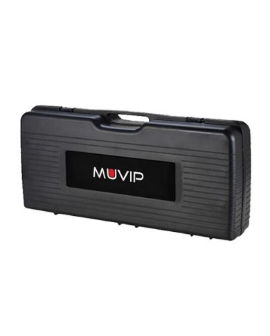 COCINA DE GAS PORTATIL DOBLE BOMBONA ACERO + PLANCHA + MALETIN MUVIP