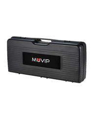 COCINA DE GAS PORTATIL DOBLE BOMBONA ACERO + PLANCHA + MALETIN MUVIP