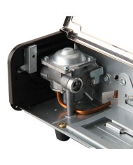 COCINA DE GAS PORTATIL DOBLE BOMBONA ACERO MUVIP