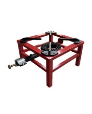 FOGÓN / HORNILLO DE GAS REFORZADO ALTA POTENCIA 1 FUEGO 40X40CM MUVIP