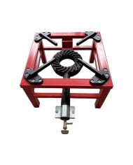 FOGÓN / HORNILLO DE GAS REFORZADO ALTA POTENCIA 1 FUEGO 40X40CM MUVIP